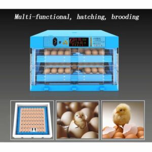 64/128/192/256 Eggs Transparent Hatching Machine Automatic Intelligent Dual Power