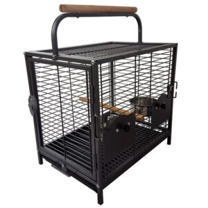 Green Parrot Bird Carrier Cage CC4835